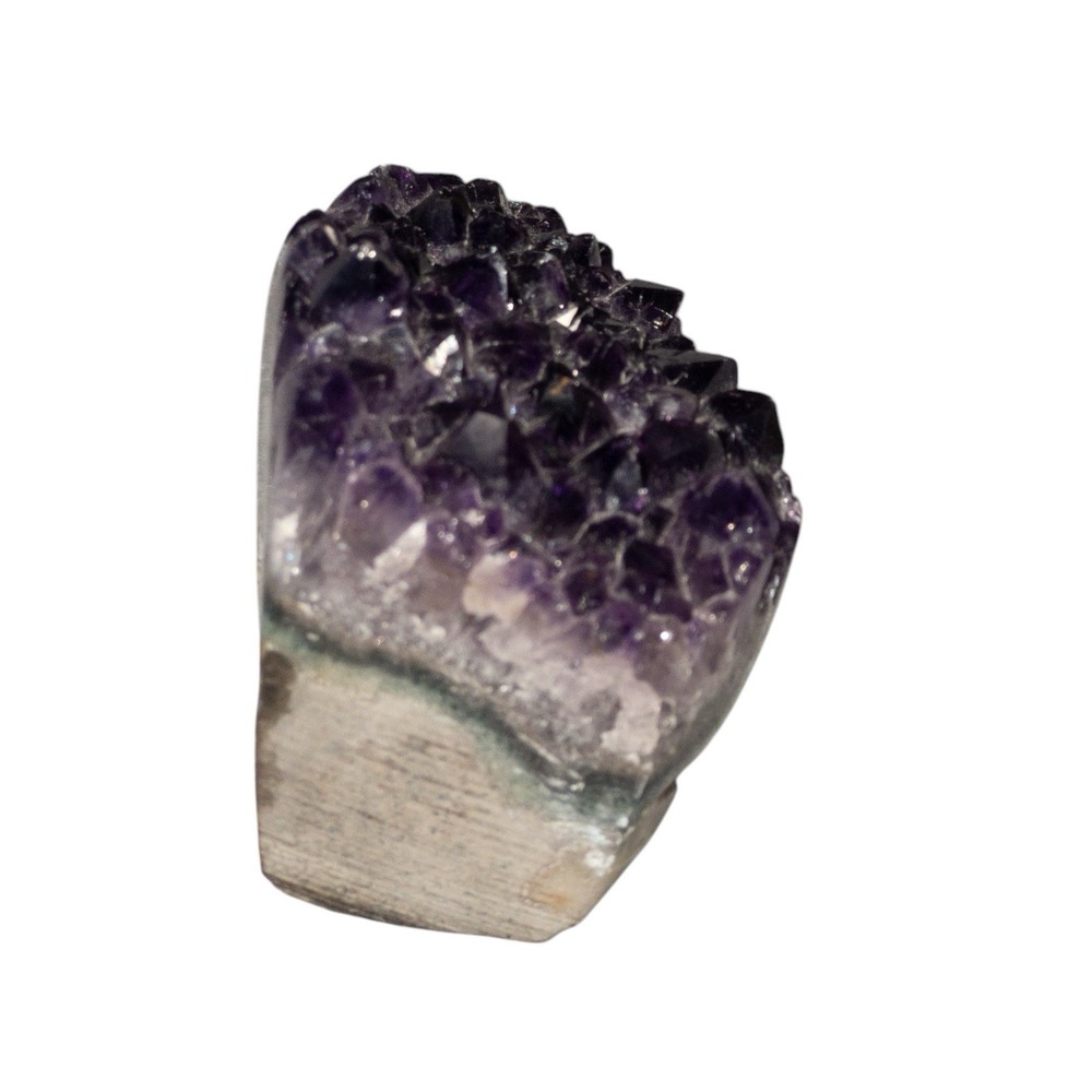 Amethyst Crystal Geode 1lb 5oz Lapidary Rock Hounding Jewelry Making - Picture 11 of 16